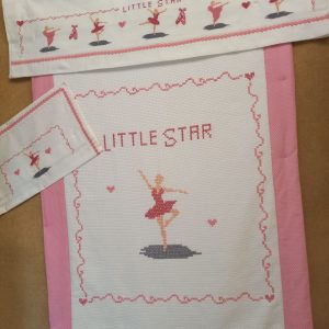 Υλικά για σεντονάκι little starΣεντονάκι little star